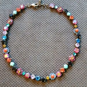 Sorrelli Vintage Crystal Choker Necklace.